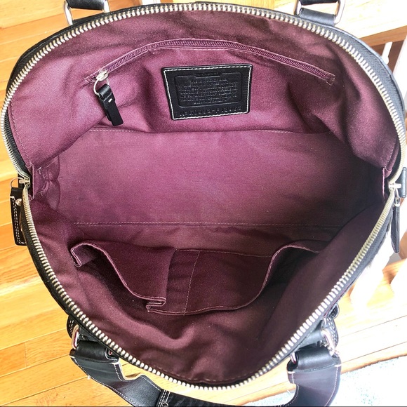 100% Authentic COACH F13963 HAMPTON Satchel Bag Purse - Picture 11 of 16